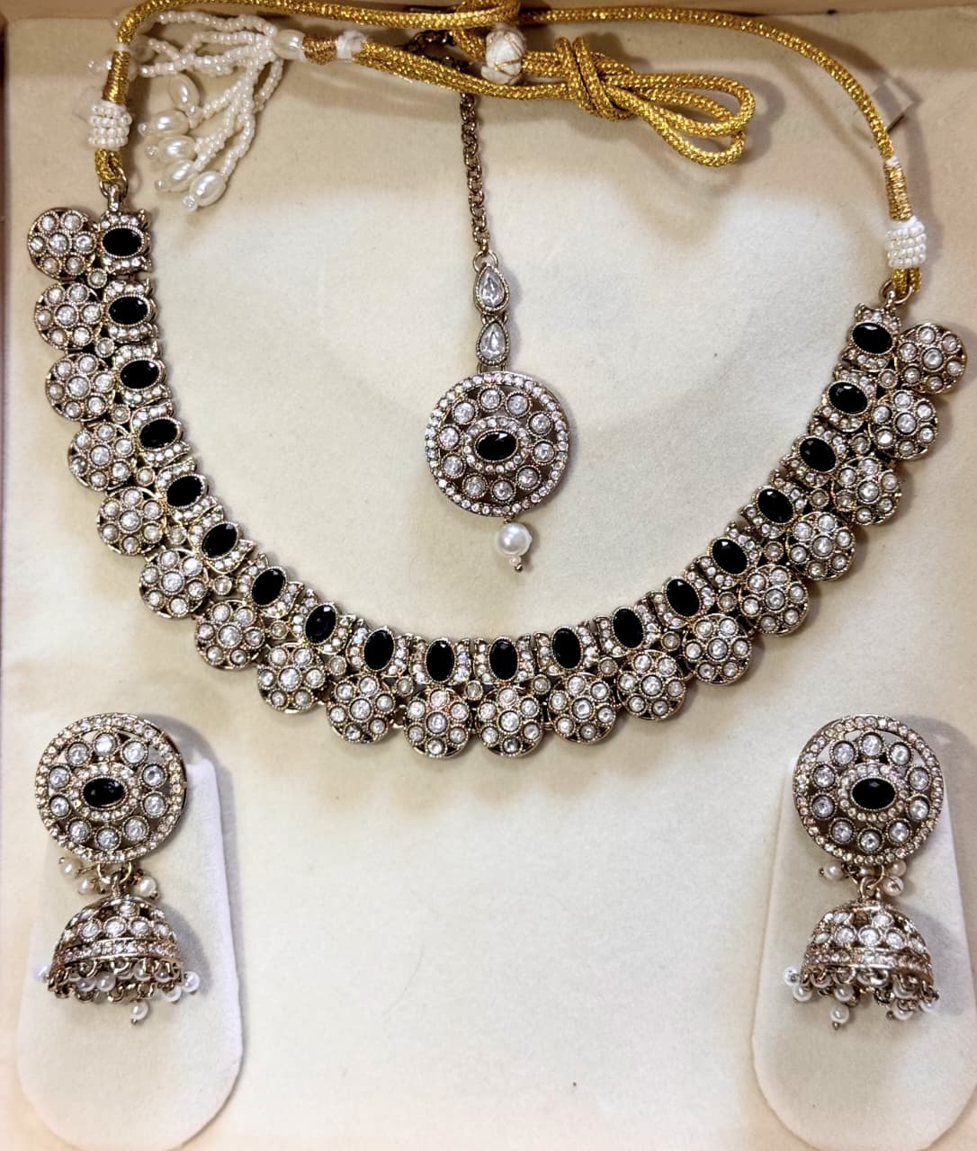 SREE Midnight Eclipse Statement Necklace