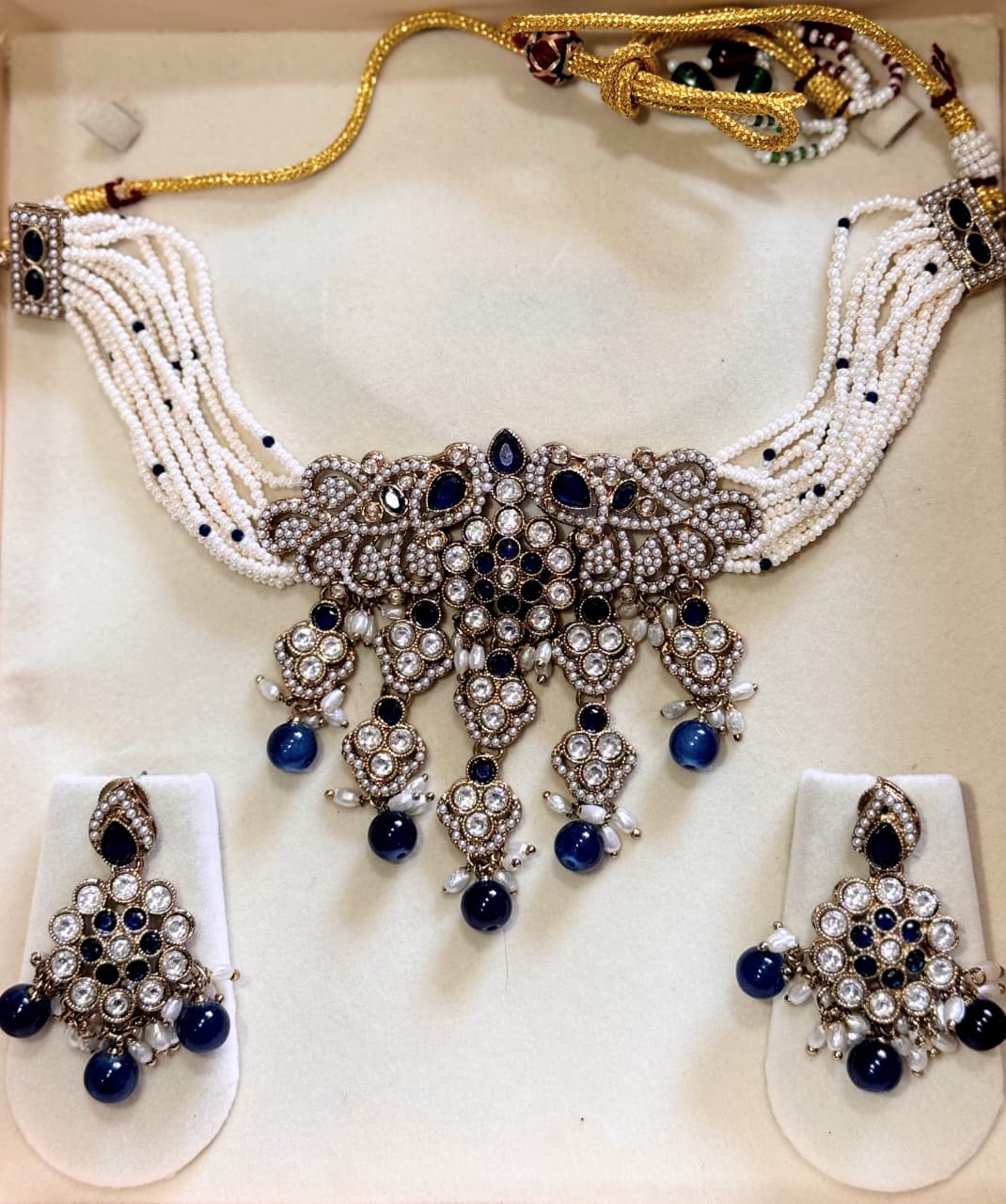 SREE Neelima Pearl Cascade Set