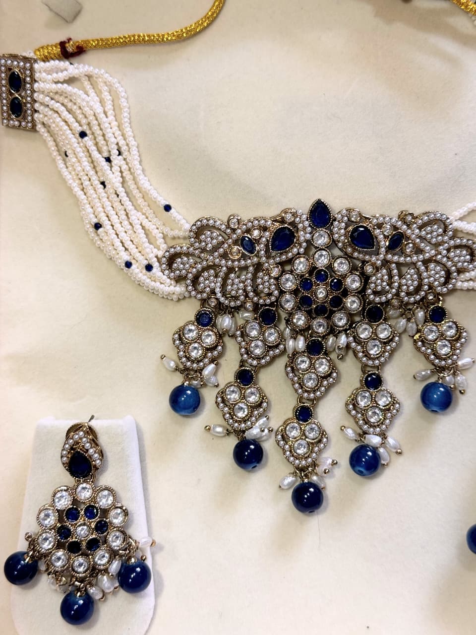 SREE Neelima Pearl Cascade Set