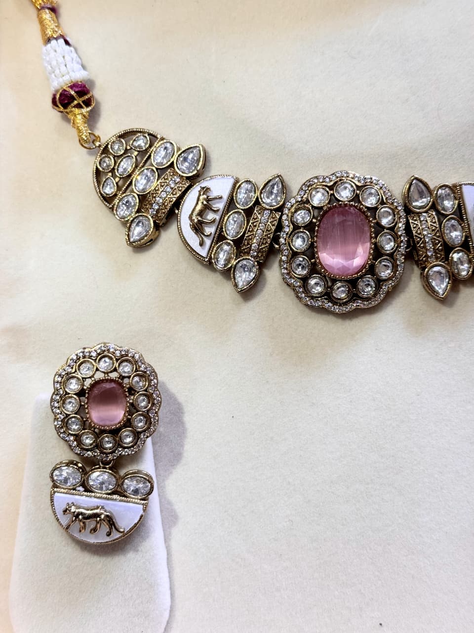 SREE Rose Celebrity Style Choker